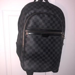 Louis Vuitton Men Michael Damier Grey Bag